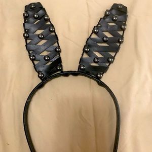 Blackheart Hot Topic leather-look headband